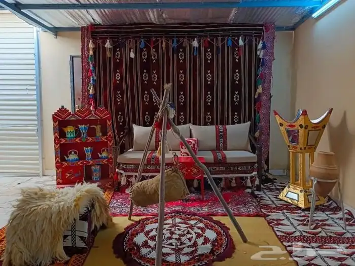 تأجير جلسات تراثيه تاجير تراثيات العيد الوطني اركان شعبية زل 9