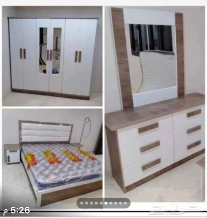 غرف نوم جديد من المصنع مباشره 3