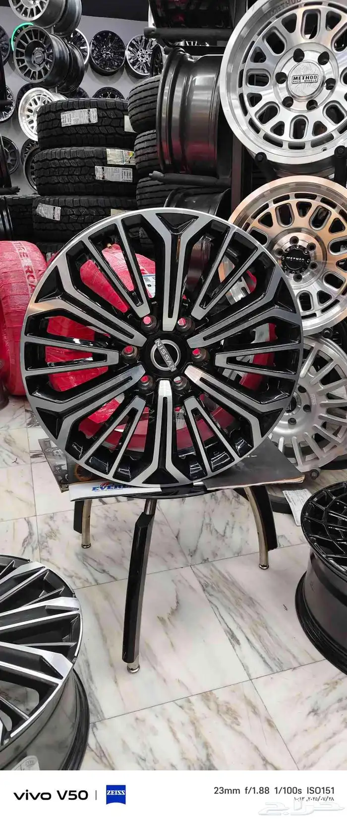 جنوط بلاتينيوم مقاس 20 اصلي وكاله 7