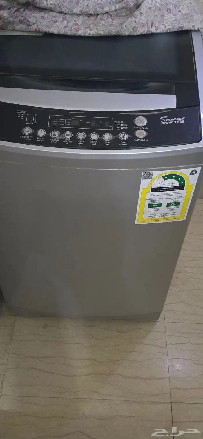 غسالة أوتوماتيك من شركة جنرال سوبريم 11 kg 0