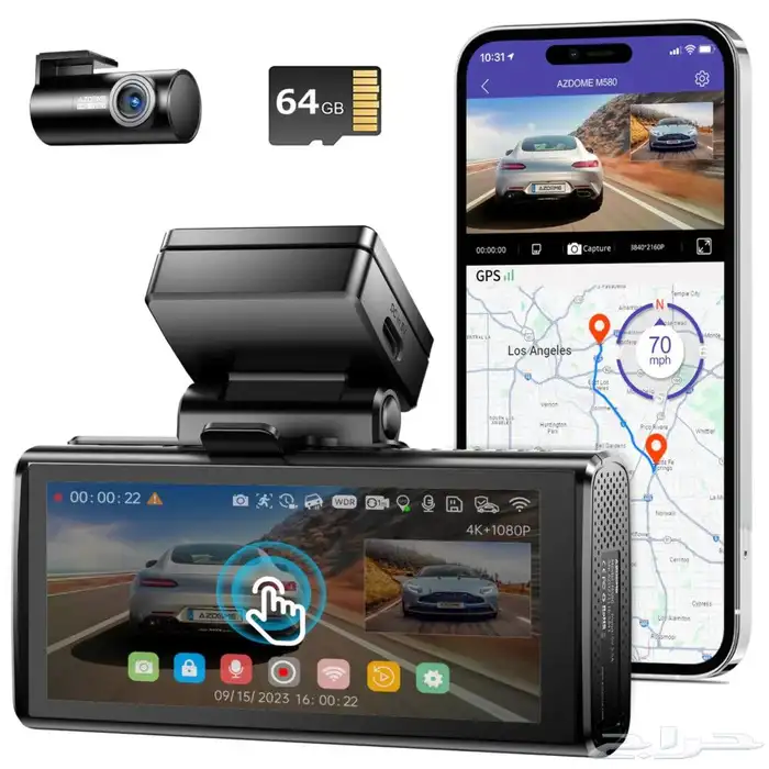 داش كام ازدوم AZDOME M580 0