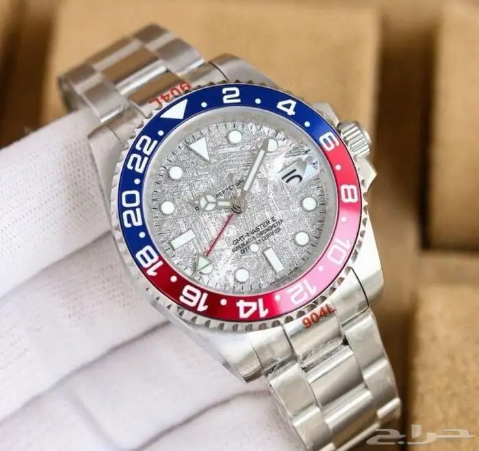 ساعات رولكس مع علبه الماركه 1