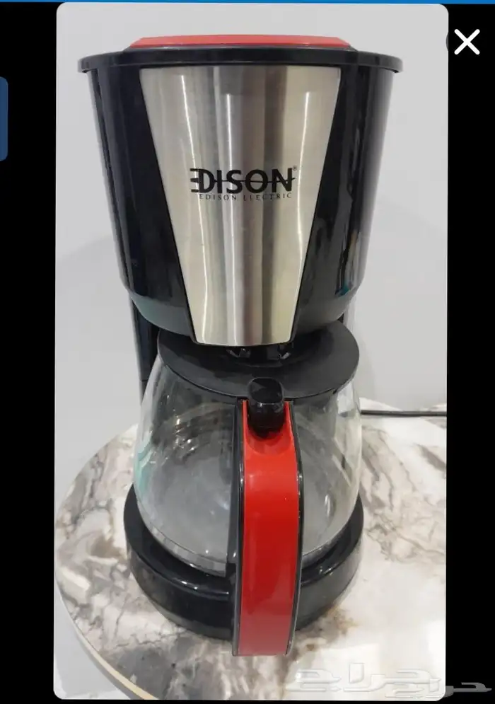 الة بلاك كوفي EDISON 0