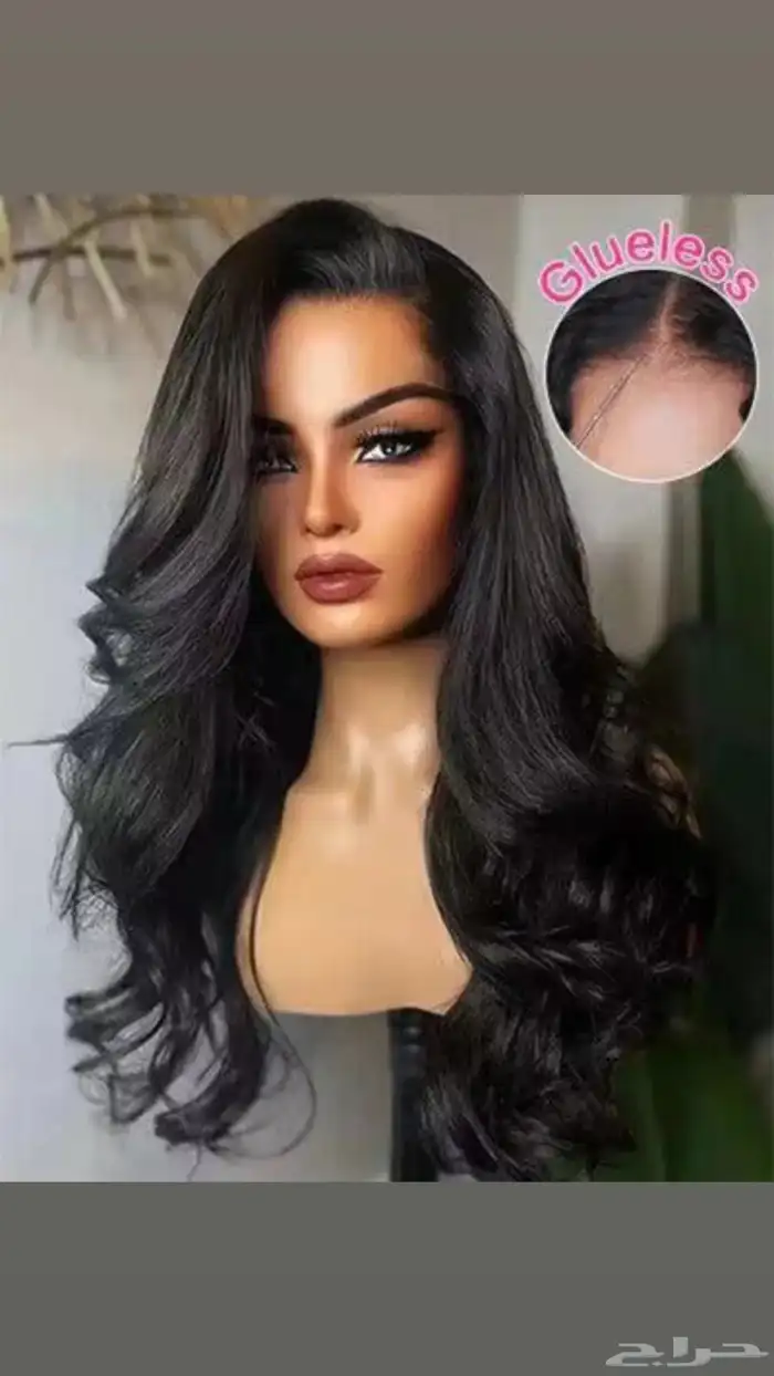 باروكة واكستنشن شعر طبيعي الرياض 4
