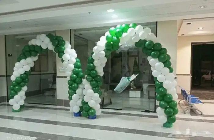 تاجير بالونات راقصه اقواس بالون كشافات سيتي كرار 1