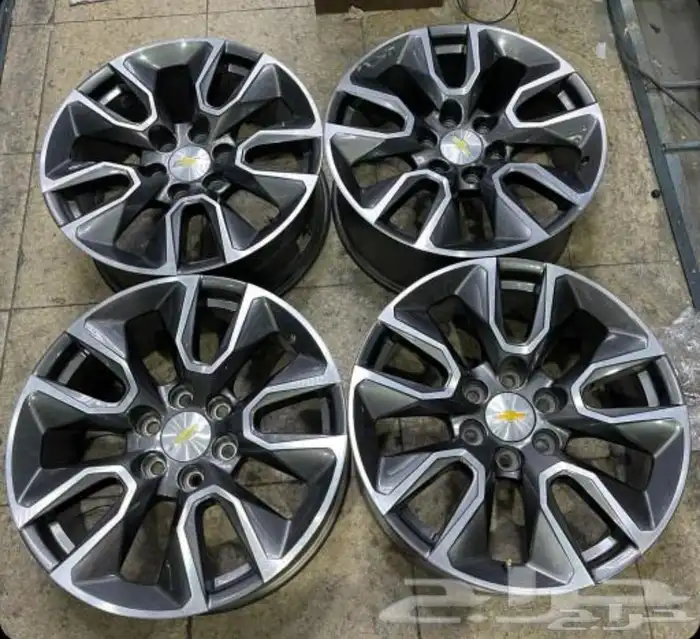 جنوط تاهو موديل 2024 اصلي وكاله مقاس 22 شد بلد الموتر 6