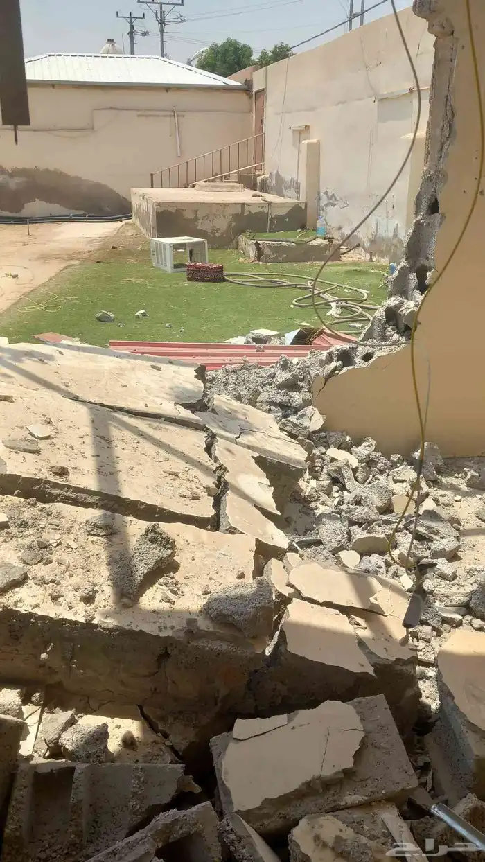 هدم تكسير المنازل الجديده والقديم 0