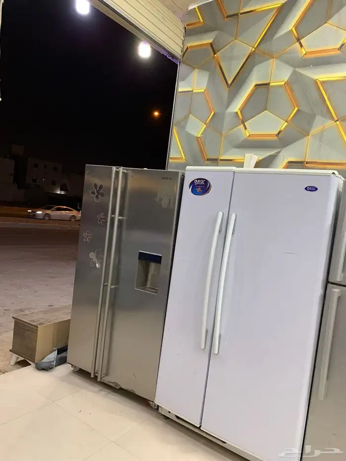 ثلاجات شبه الجديد بحاله ممتازه على الشرط دواليب متنوعه 3