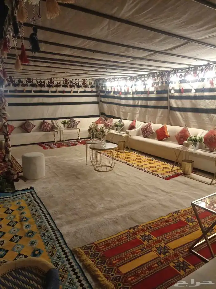 تأجير جلسات ارضيه طاولات طعام كراسي 2