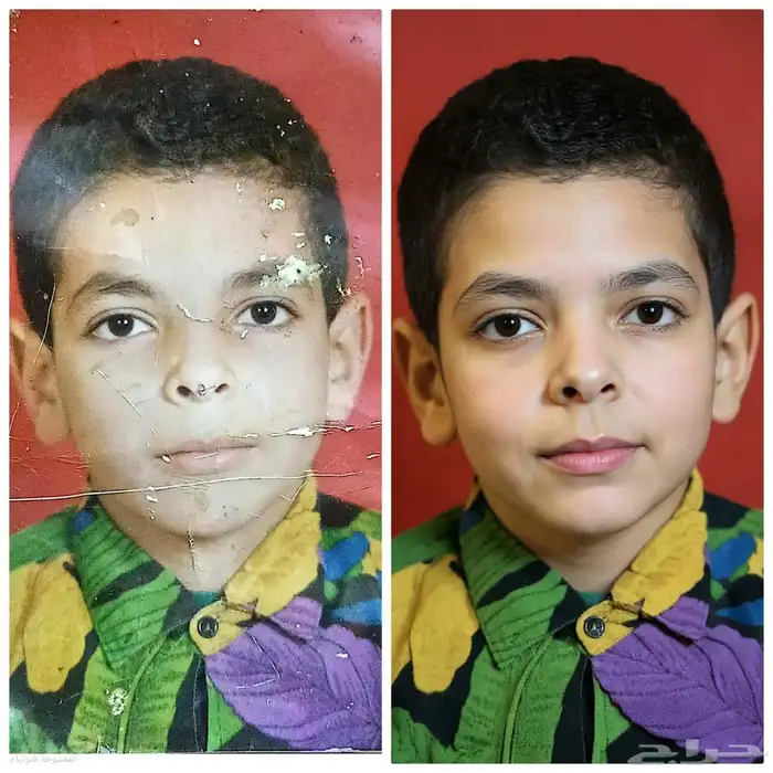 ترميم وتوضيح الصور القديمة بالألوان استرجع لحظاتك الجميل 5