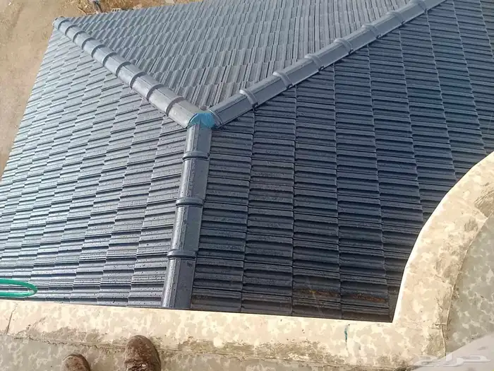 بيوت شعر مشب نار مشب رخام قرميد جمالون تلبيس قما 2