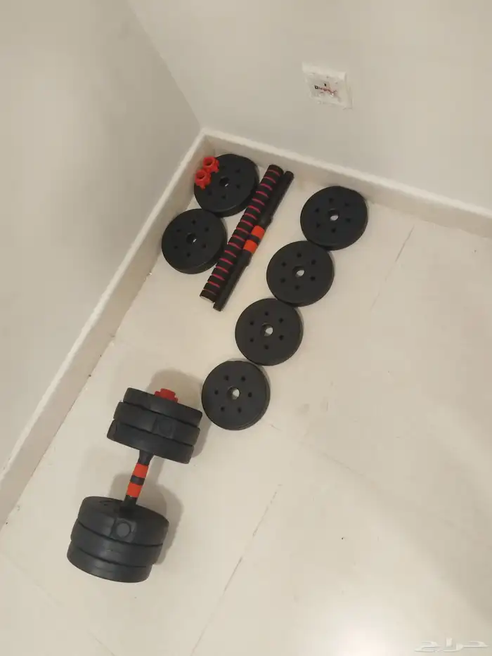 اثقال متوفر اثنين 20kg ...15kg جديدين 0
