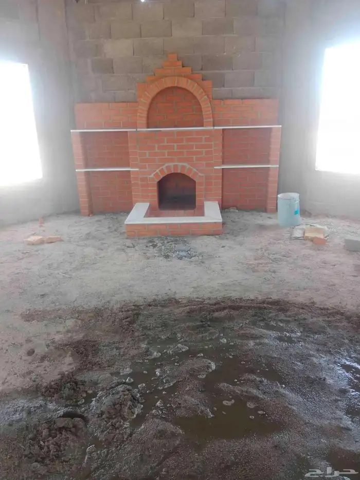 بيوت شعر مشب نار مشب رخام قرميد جمالون تلبيس قما 6