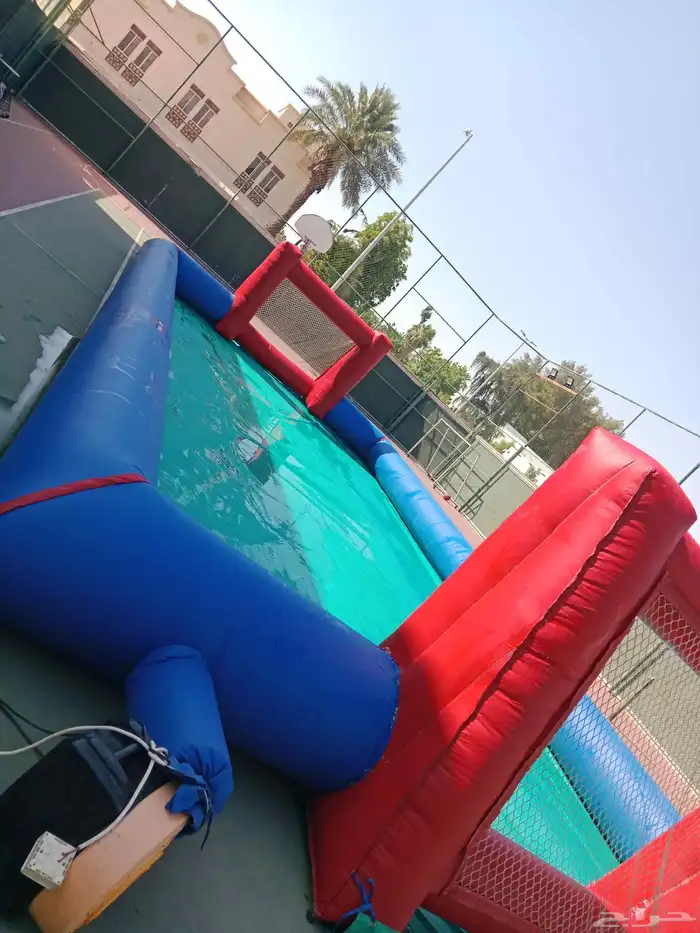 ايجار يومي ملعب صابوني زحليق نطيطات 5