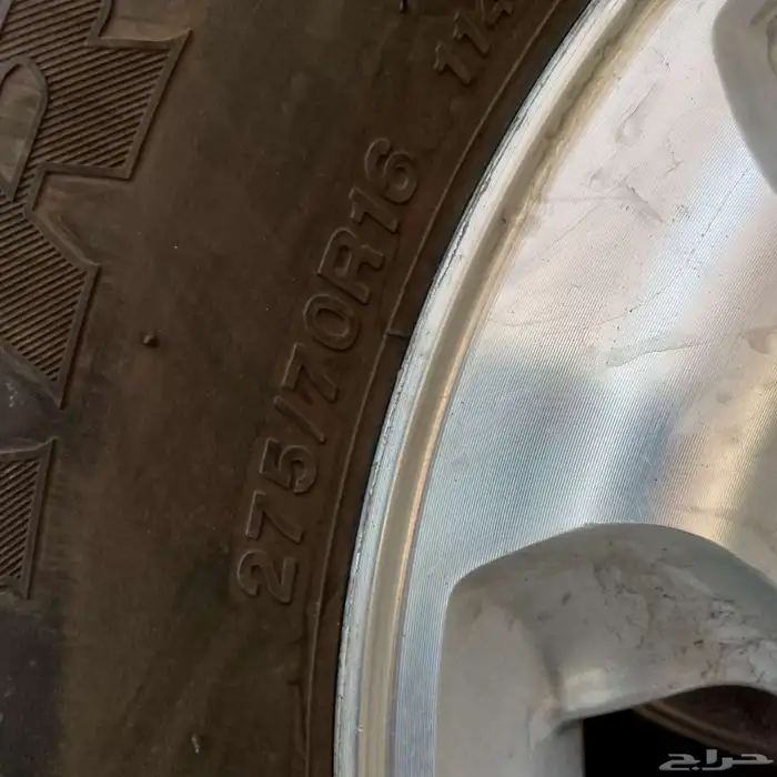 جنوط شاص رفرف معا كفرات 275 70 16 8