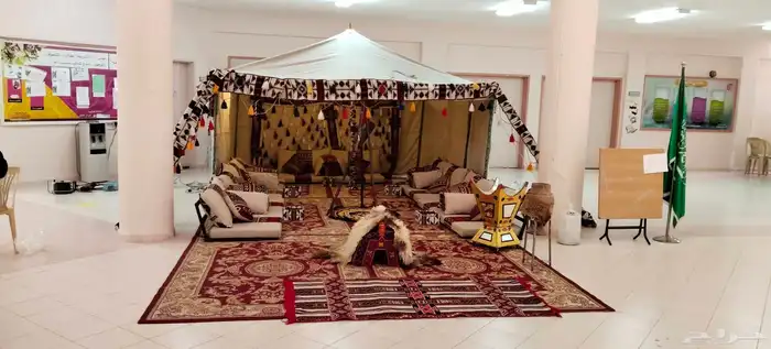 تاجير جلسات شعبيه وخيام واركان تراثيه 9
