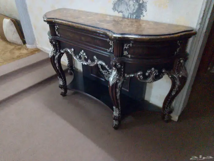 مدخل خشب طاوله 2