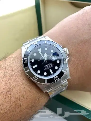 ساعات رولكس مع علبه الماركه 4