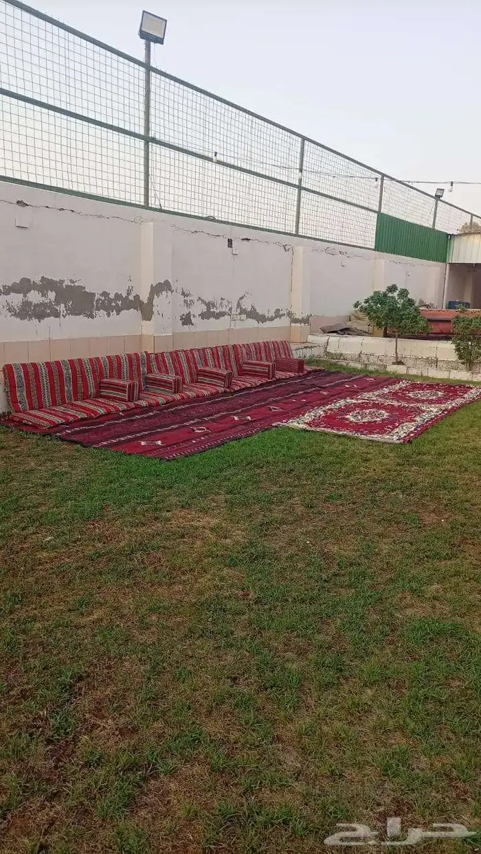 استراحه الغروب قسمين مسبخ 12 متر ملعب كرة قدم واسع جدا 5