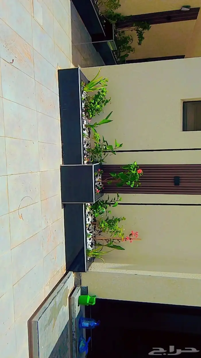 تنسيق حدائق بريده مظلات وجلسات وشلالات 14