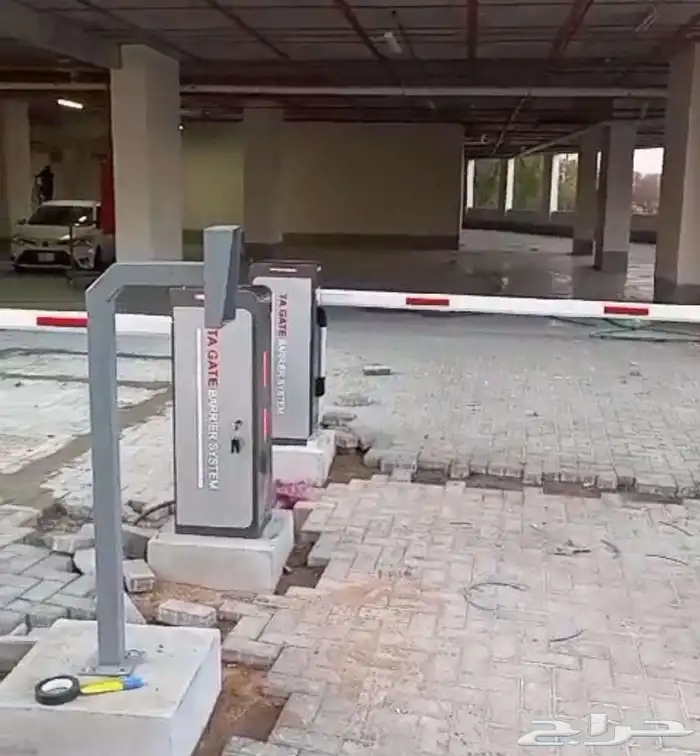 بوابه دخول سيارت حواجز سيارت barrier park بوابة مواقف 5