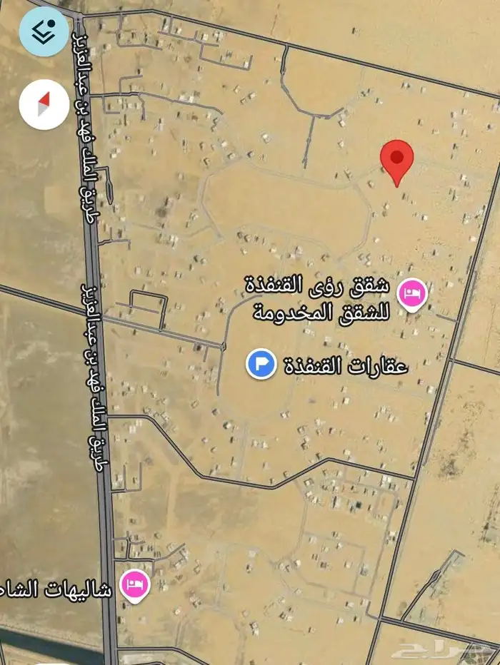 قطعه بالقنفذة مخط.ط الشاطيء الاول 2