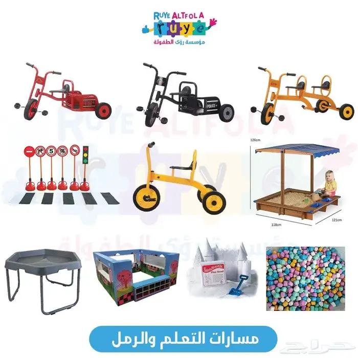 تجهيز حضانات وروضات ومدارس ومراكز ترفيه أثاث وألعاب ووسائل 4