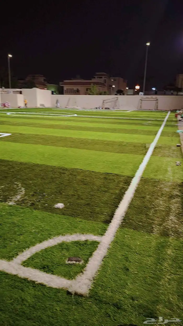 تنسيق حدائق تيل وملاعب المهندس ابو جنات 8