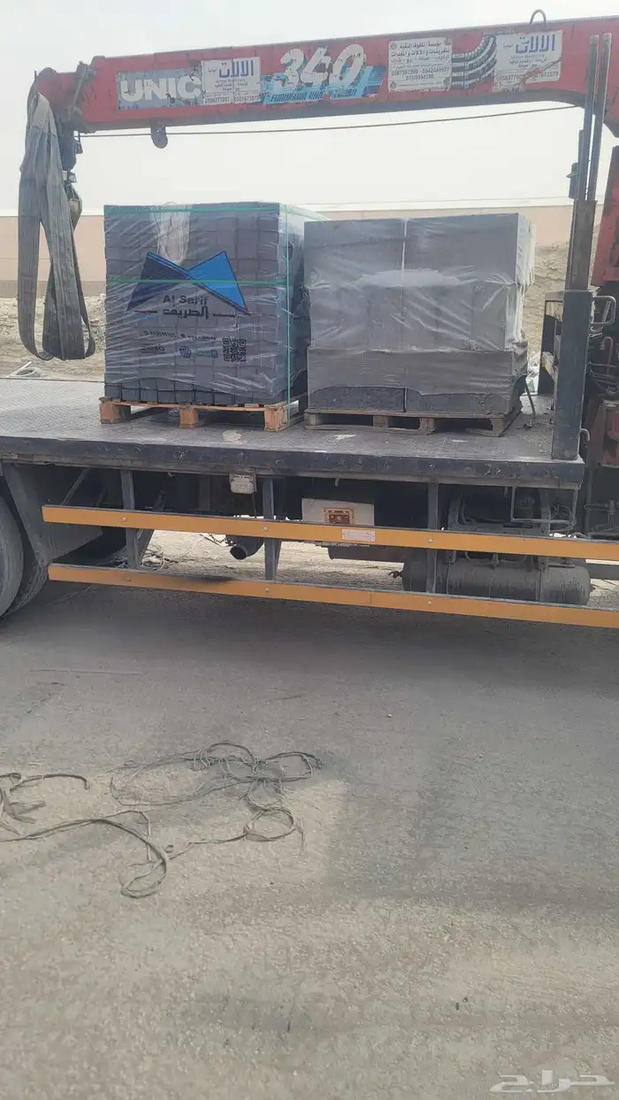 متوفر لدينا جميع مواد بناء بندوره انترلوك بلاط مصدات 27