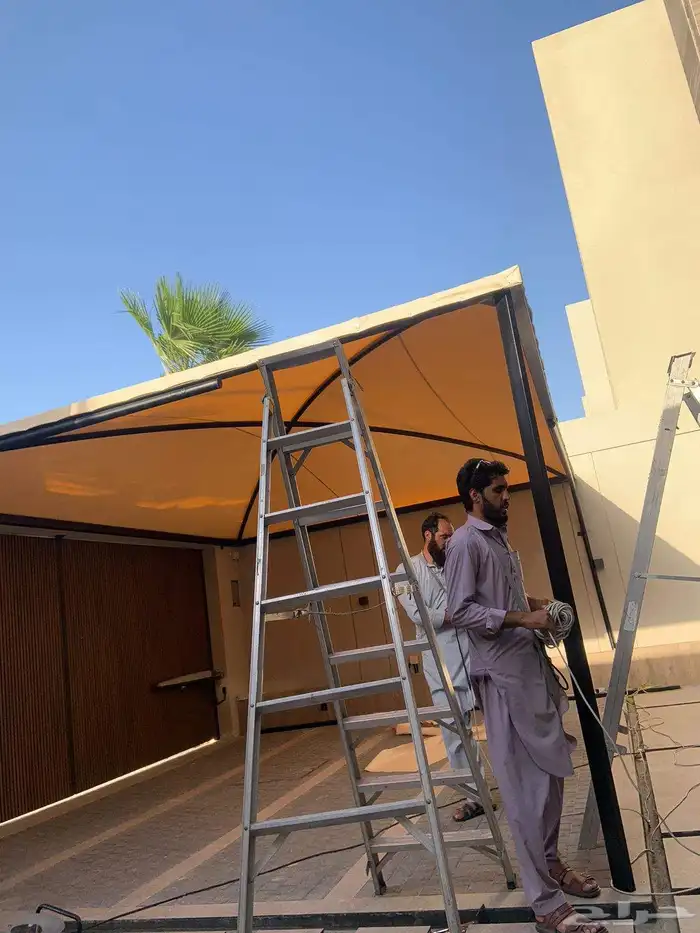 حداد مظلات وسواتر أبها وخميس 2