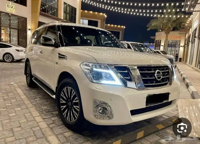 جنوط نيسان باترول بلاتينيوم موديل 2017اصلي وكاله مقاس 20 9