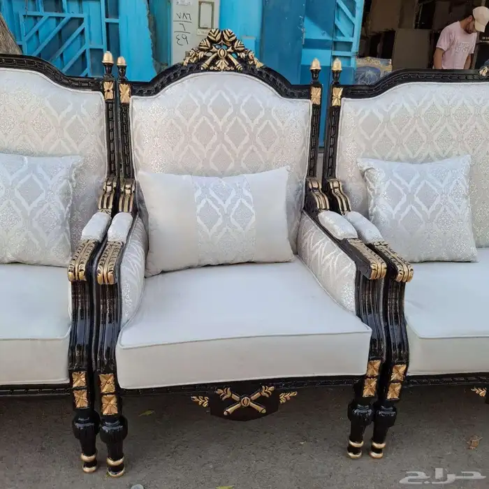 كراسي وكنب قاعات كافيهات تغير قماش وتنجيد 0