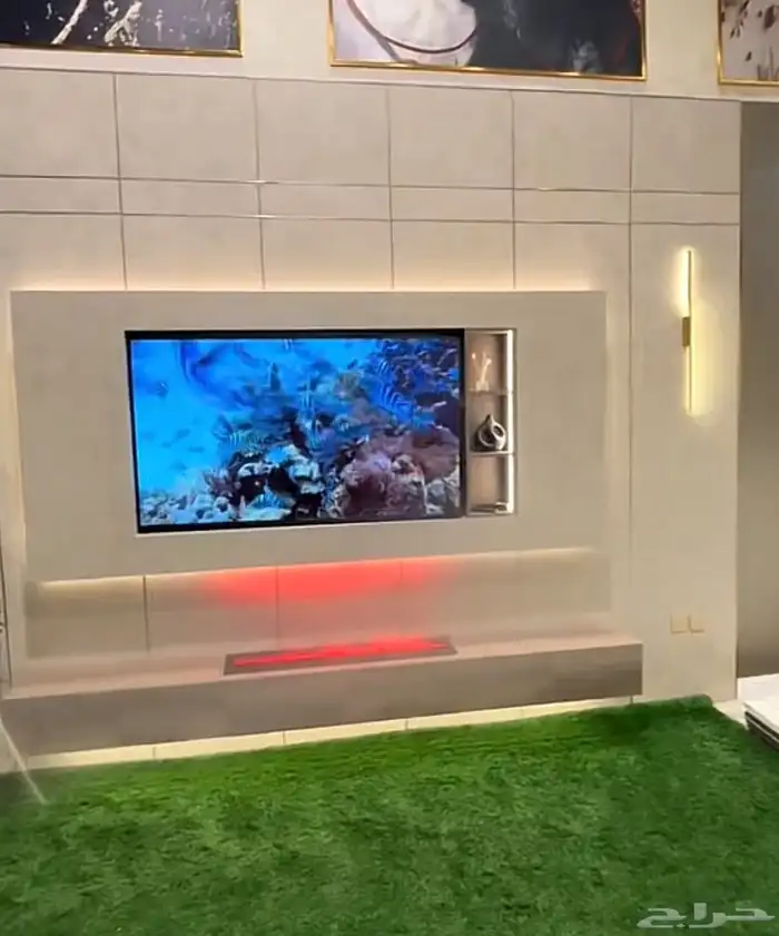 ديكورات منزليه بديل اشيبورد بديل الخشب ارخام مرايات رفوف 0