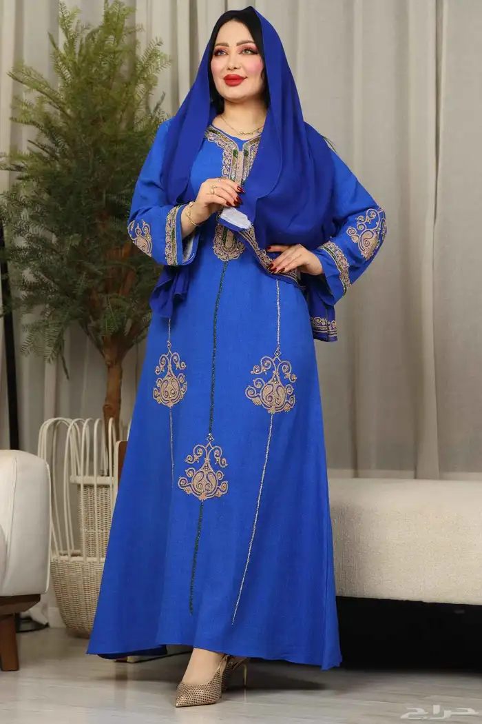 جلابيات وفساتين نسائية بيع جملة حتا لو حبه واحده 4