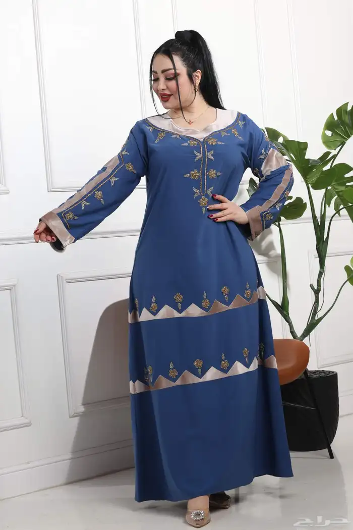 جلابيات وفساتين نسائية بيع جملة حتا لو حبه واحده 33