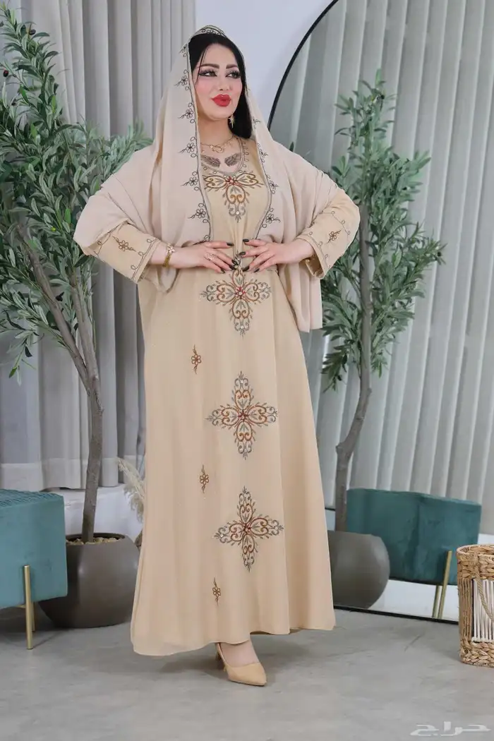 جلابيات وفساتين نسائية بيع جملة حتا لو حبه واحده 21