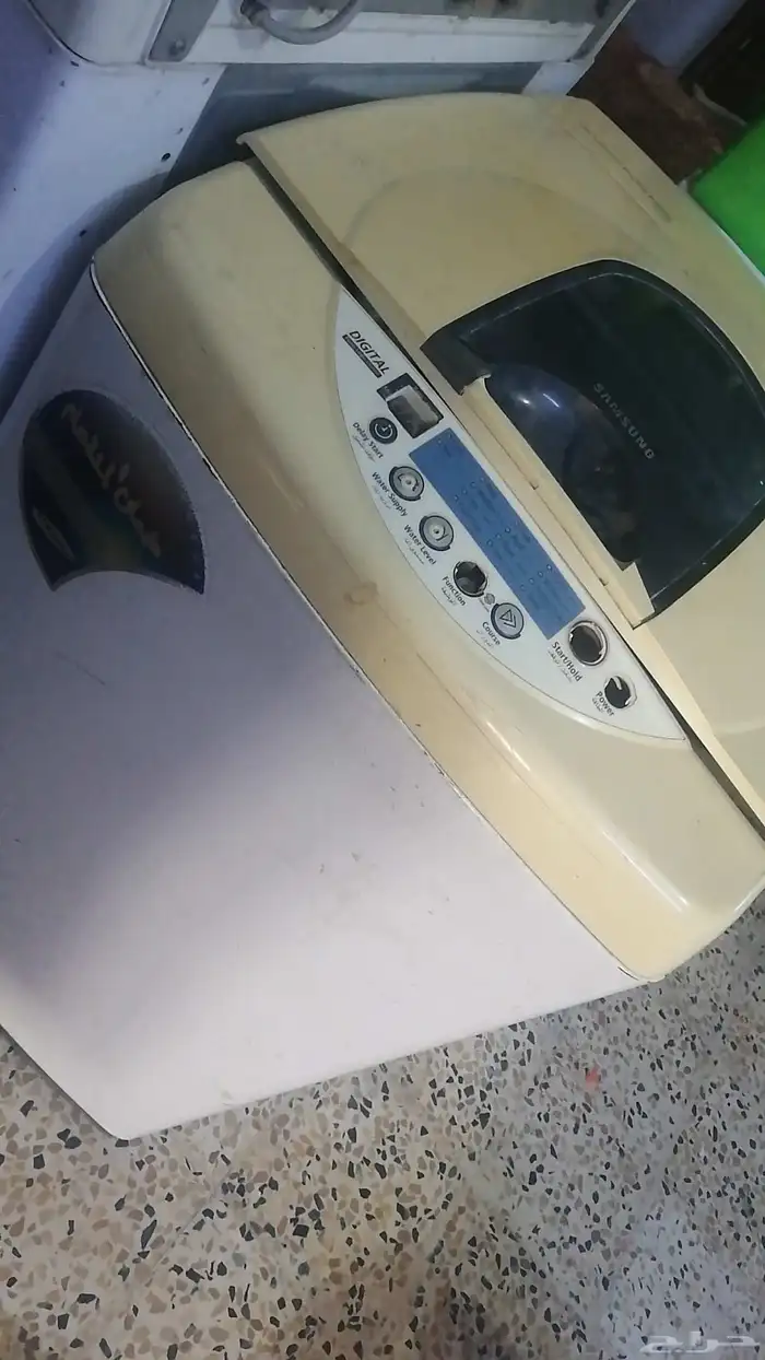 غساله سامسونج خربانه الي بياخذها قطع غيار 2
