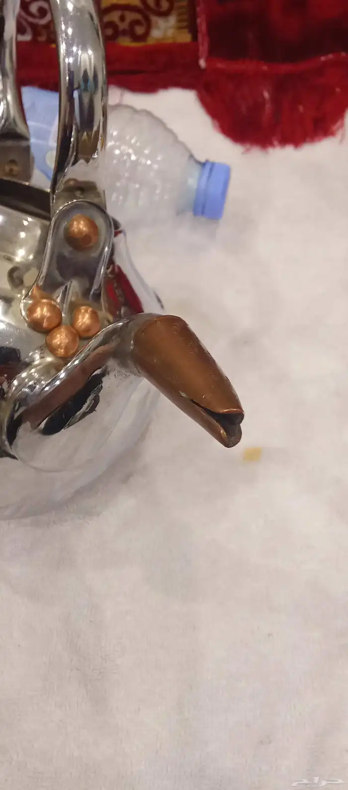 ابريق كوري ستيل مطعم نحاس قديم 4