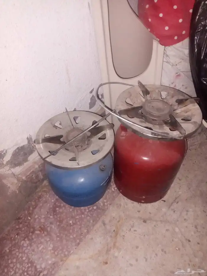 دبة غاز كبيره ودبتين غاز صغيره وماطور كهرب يحتاج تصليح بواجي 1