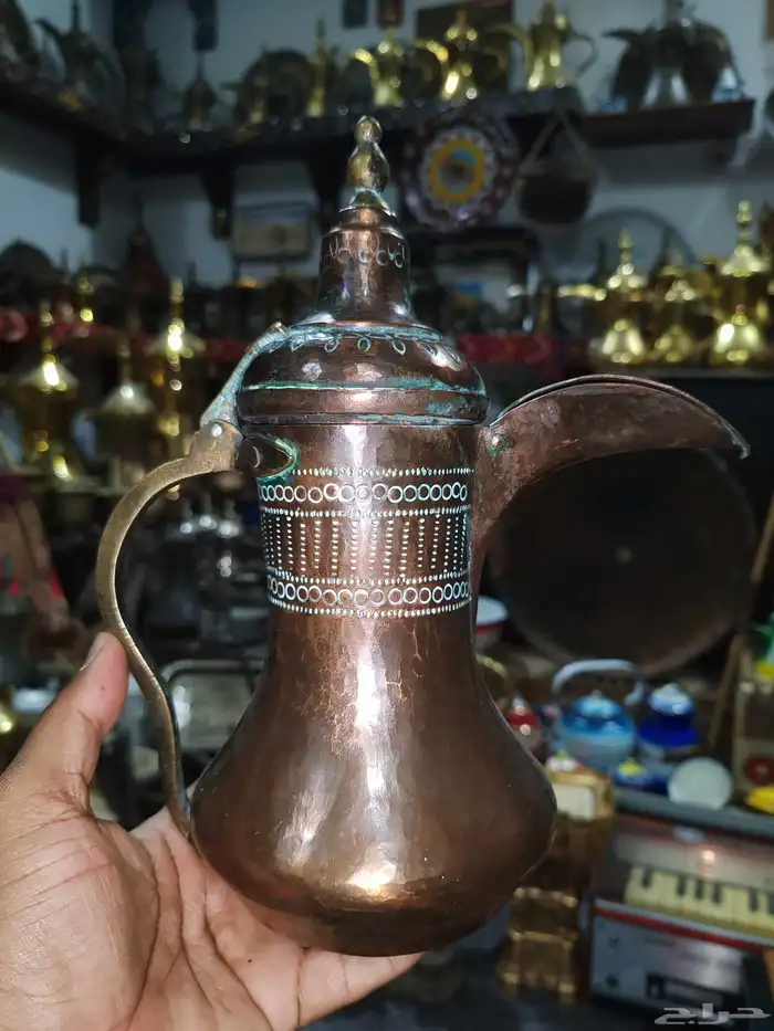 دلة حمصية منقوشة كفو 2