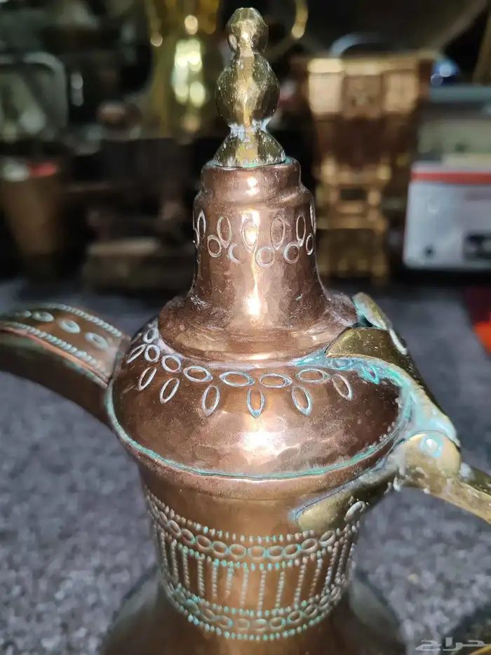 دلة حمصية منقوشة كفو 5