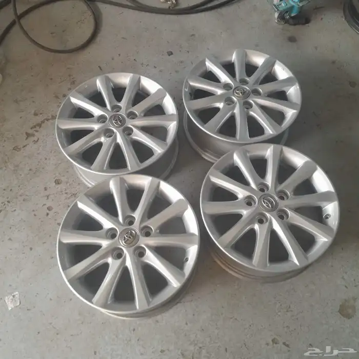 طقم جنوط كامري أصلي وكالة مقاس 16 2