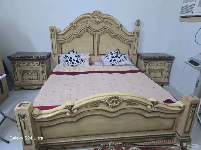 مكيف كبير و سرير حديد دورين جديد 1