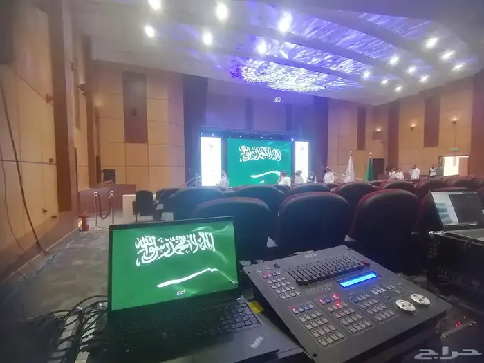 شاشات اضاءات  صوتيات شرار  دخان 7