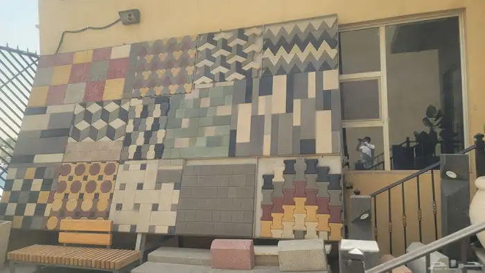 متوفر لدينا جميع مواد بناء بندوره انترلوك بلاط مصدات 8