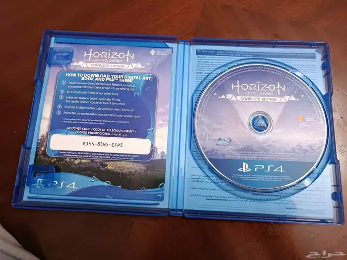 شريط سوني 4 لعبه هورايزون زيرو داون النسخه الكامله horizon 1