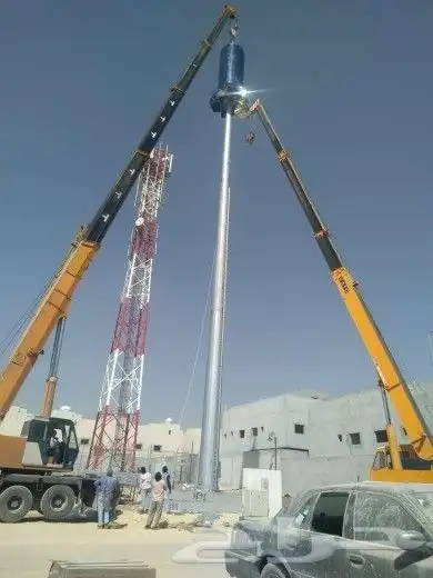 معدات ثقيله للإيجار. سيزر لفت. فوركلفت. كرينات. بوكلين 3
