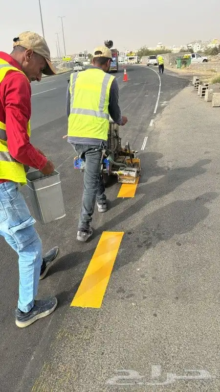 اعمال تخطيط ودهان محطات وطرق فرعيه ودهان بندوره 5