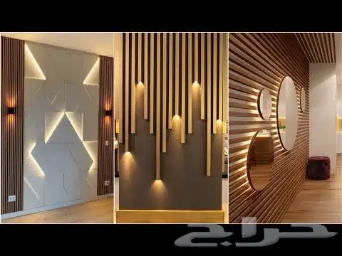 باب خشب با  حديد المونيم 1