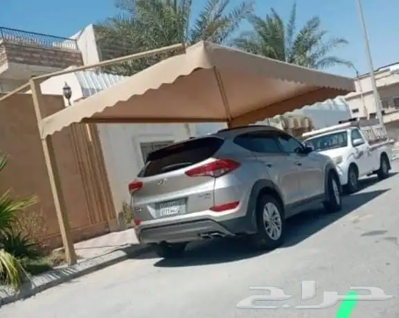 مظلات سيارات 1700الموقف الاحساء 2